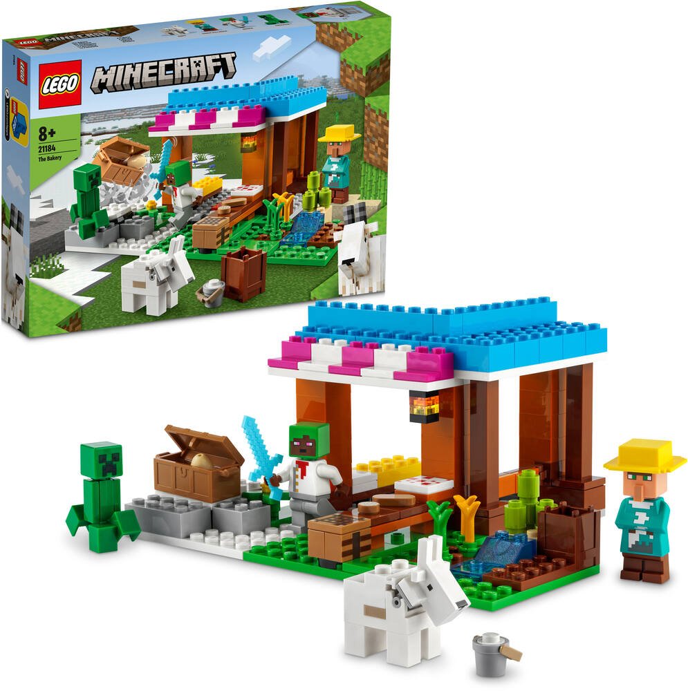 Lego®minecraft 21184 - bakery  jeux de constructions & maquettes