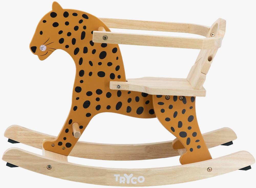 Cheval à bascule en bois jouet club clearance