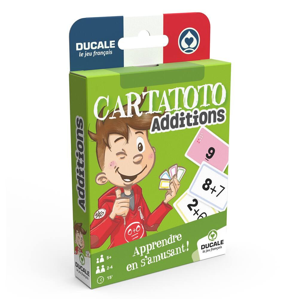 Editions DUSSERRE - Cartatoto Multiplications - Jeu de Cartes Éducatif Pour Enfants - 110 Cartes Pour Apprendre à Compter en s'Amusant - 6 ans et Plus - French Edition - 10006519, Flash Cards - Canada