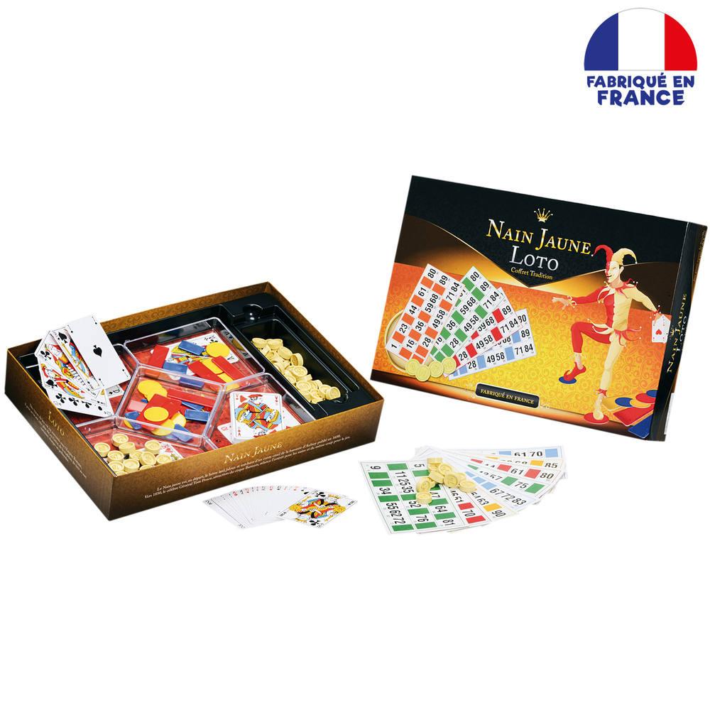 Coffret Nain Jaune Et Loto Jeux De Societe Joueclub