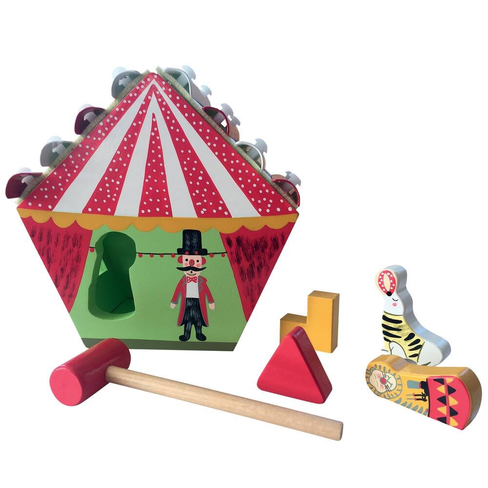 Mon cirque musical, jouets en bois