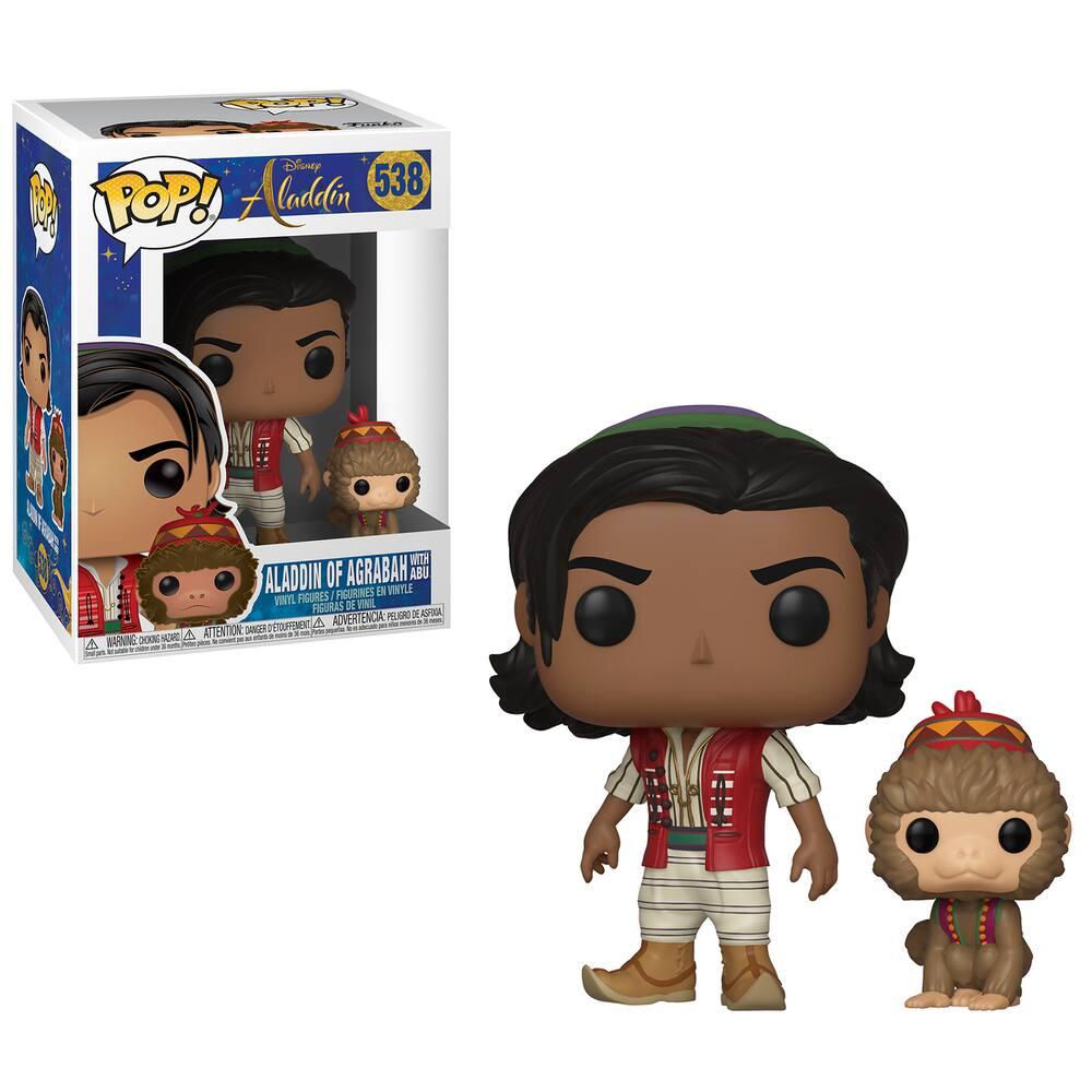 Figurine pop - aladdin avec abu 