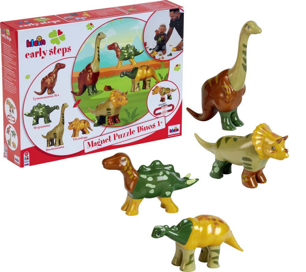 Enfants dinosaures puzzles et jeux numéro - enseigne de jeunes