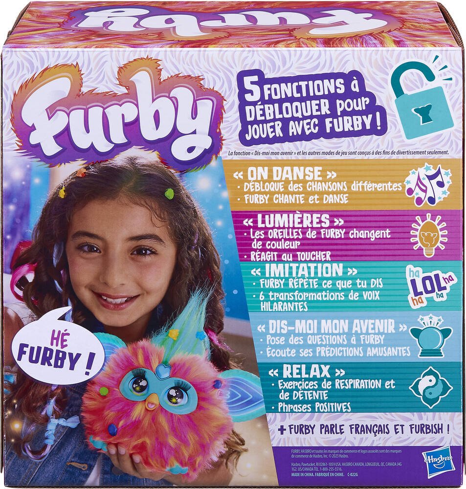 Furby corail peluche interactive - Furby