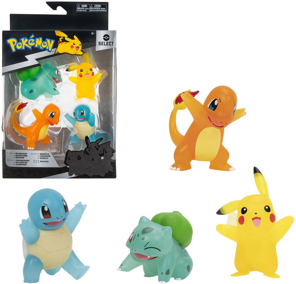 Figurines de combat Pokémon, choix varié, 2 po, 4 ans et plus