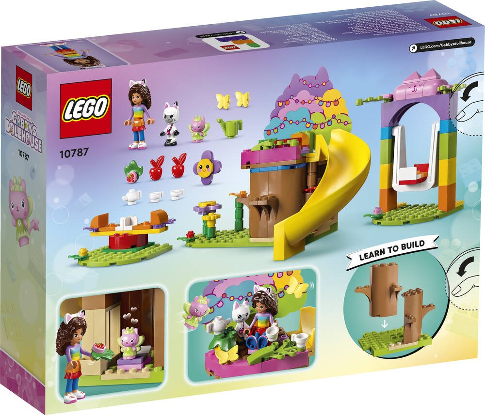 Lego®gabby et la maison magique 10787 - la fete au jardin de fee minette, jeux de constructions & maquettes
