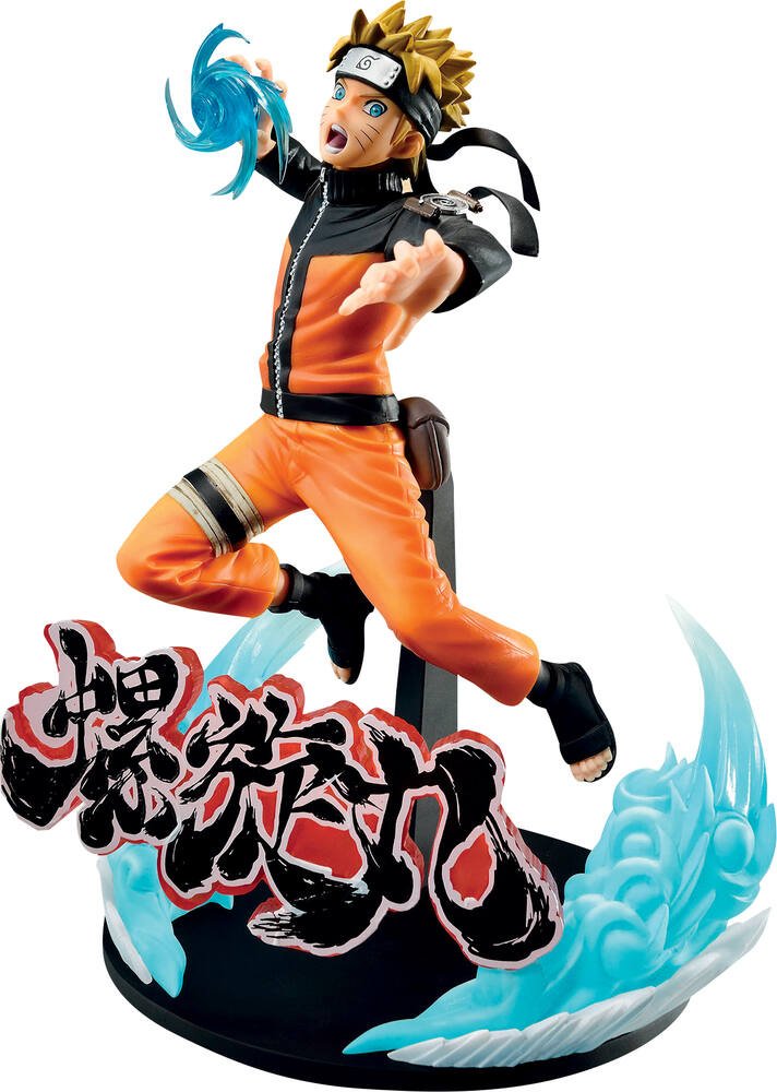 Naruto shippuden - vibration stars figurine uzumaki special ver., figurines