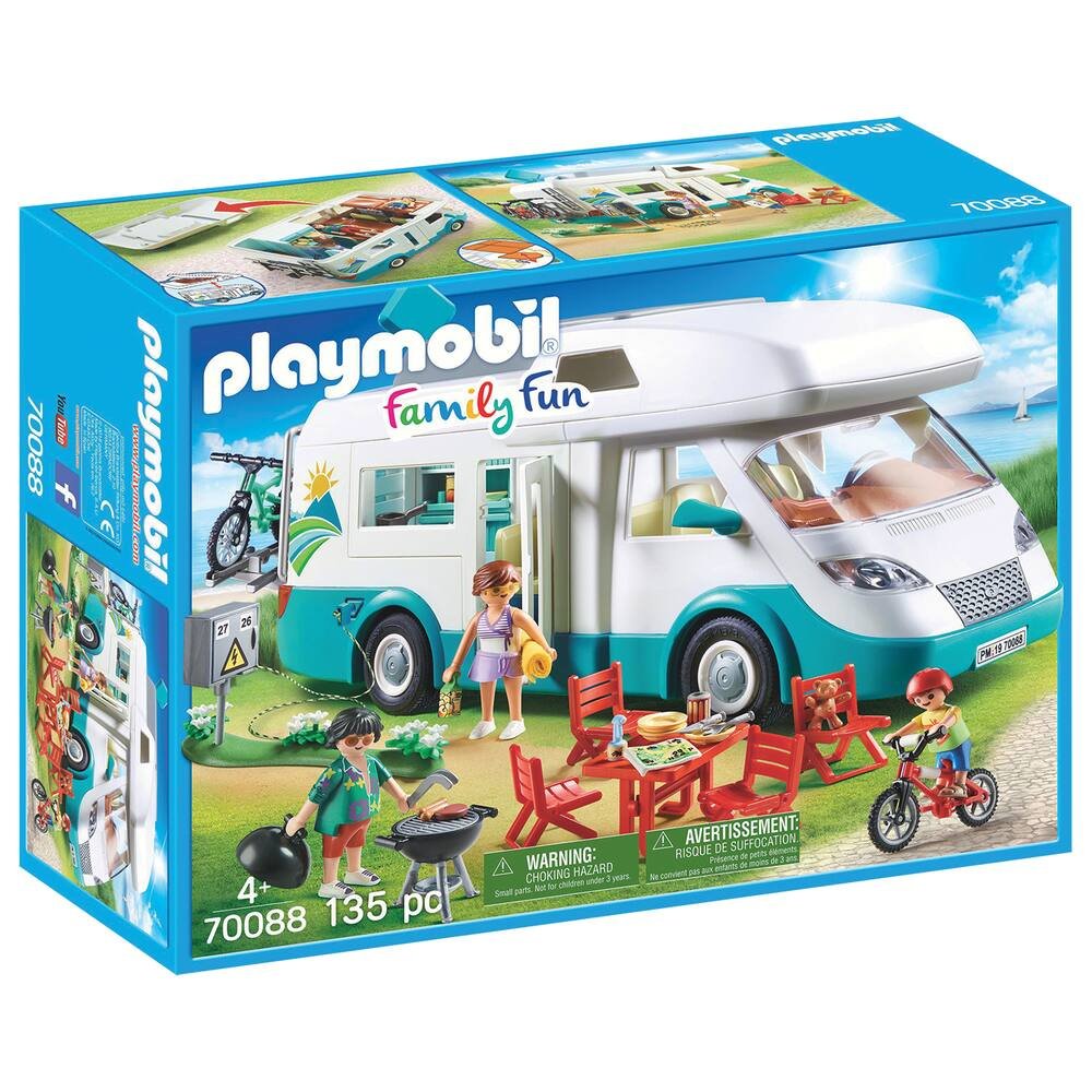 Playmobil - 4859 - Jeu de construction - Grand camping-car familial
