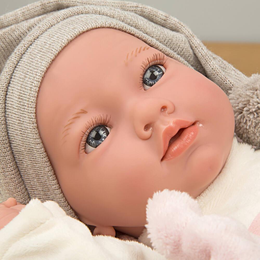 Poupon lea mon bebe realiste 40 cm poupees joueclub