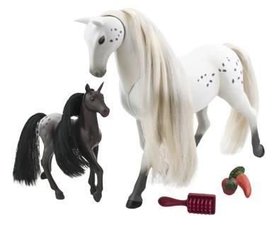 cheval barbie et son poulain