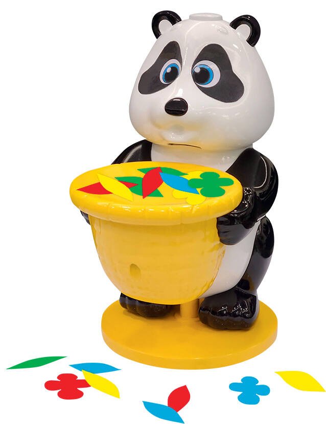 Jeu extérieur enfant en bois Panda