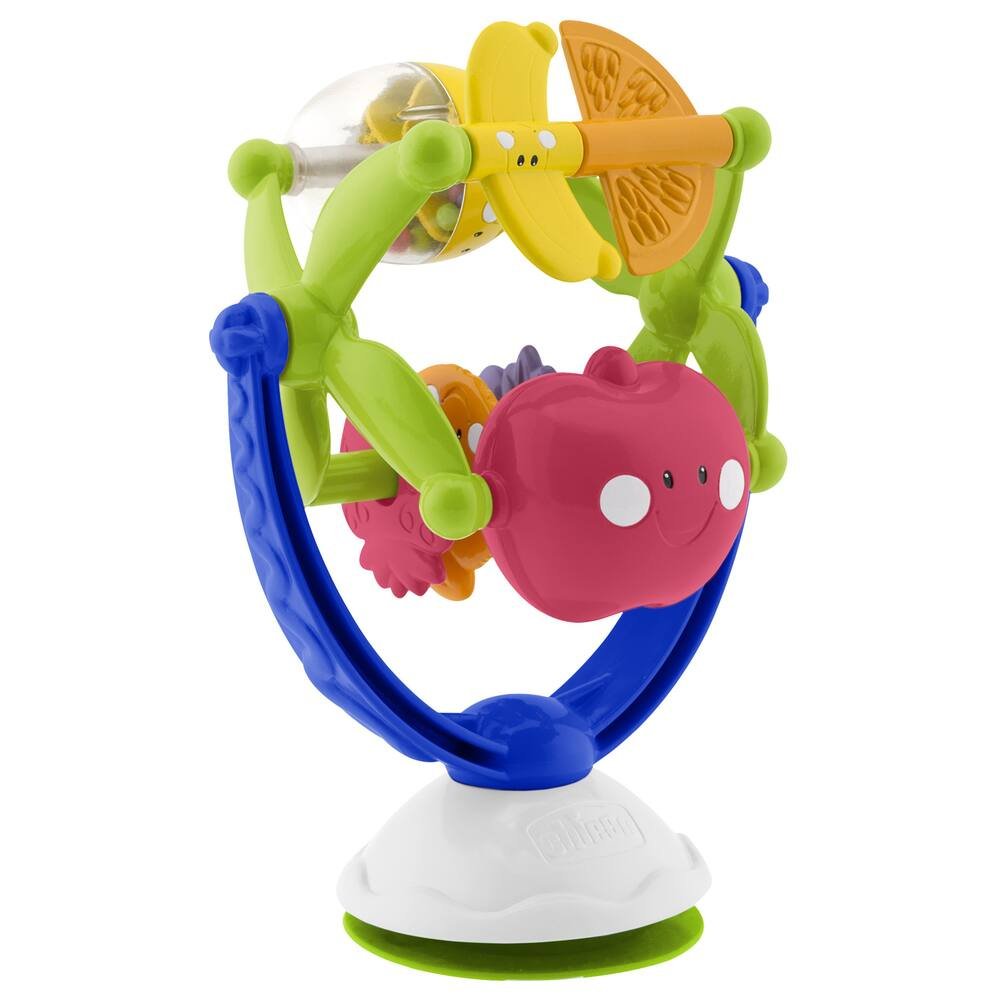 Hochet ventouse musical fruits - baby senses, jouets 1er age