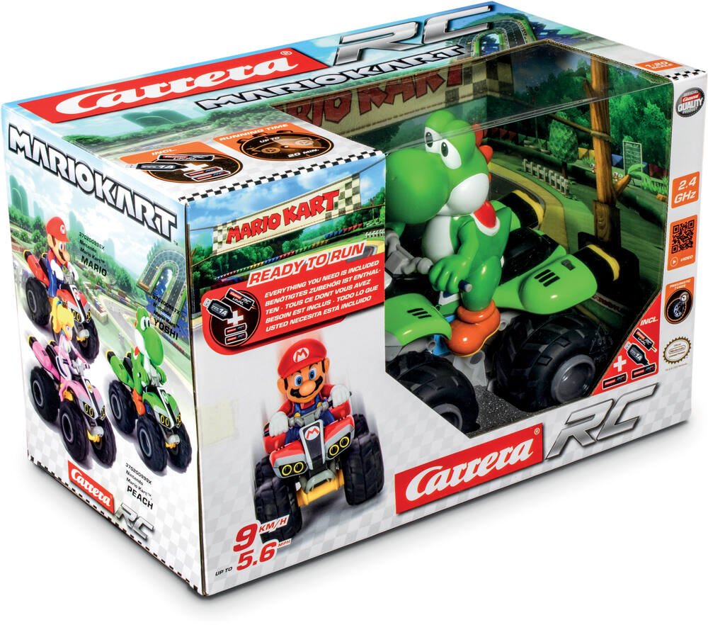 Mario kart - mario quad 2.4 ghz radiocommande, vehicules-garages
