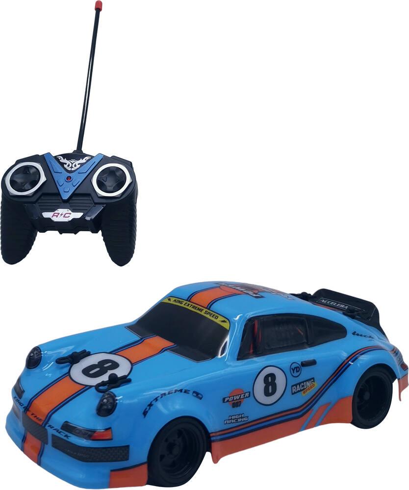 Voiture de course vintage radiocommandee 1:24 vehicules-garages