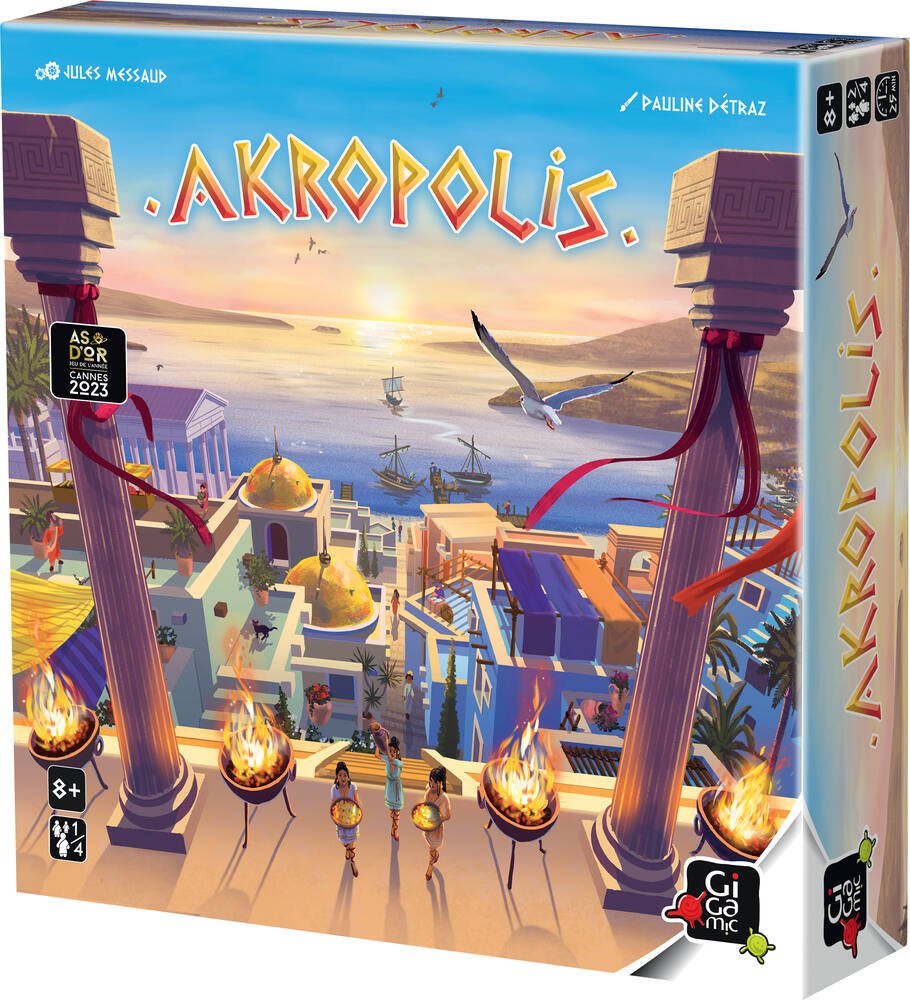 Akropolis - Jeu de Société - L'Atelier des Jeux