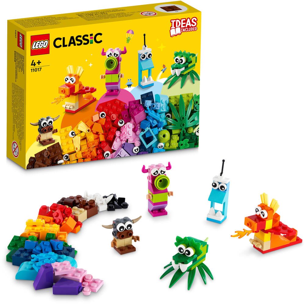 Lego®classic 11017 - monstres creatifs, jeux de constructions & maquettes