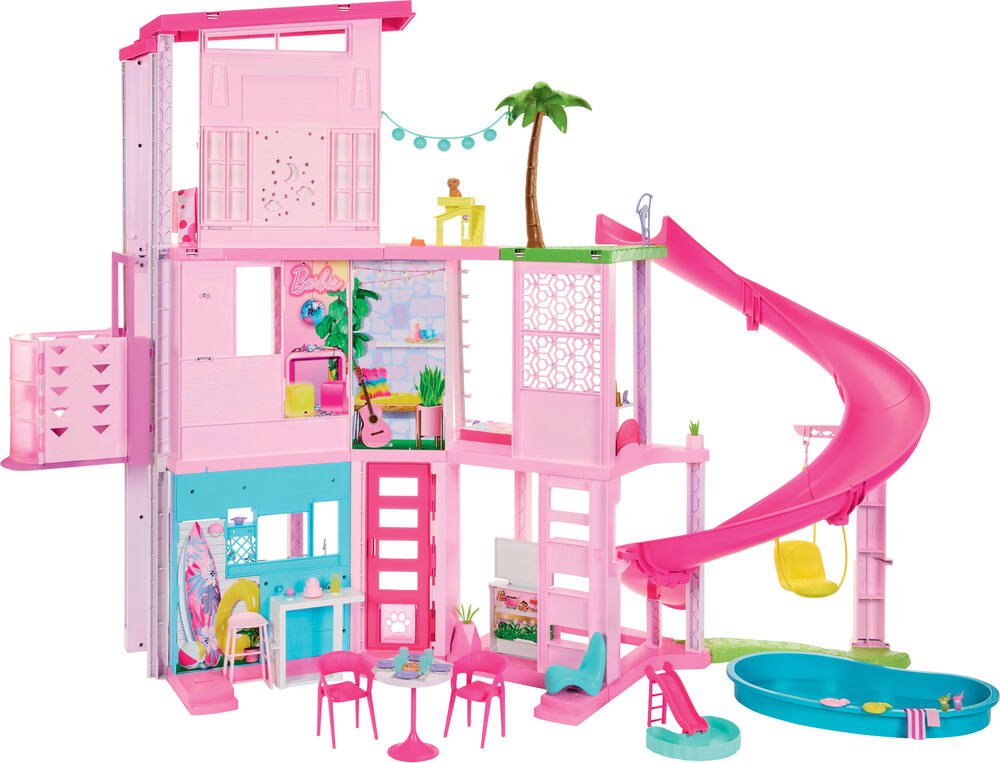Maison de poupée de rêve pour filles, 12 pièces, maison de jeu