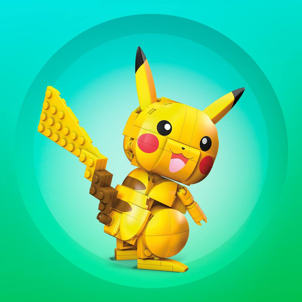 Mega construx - pokemon pikachu a construire - briques de