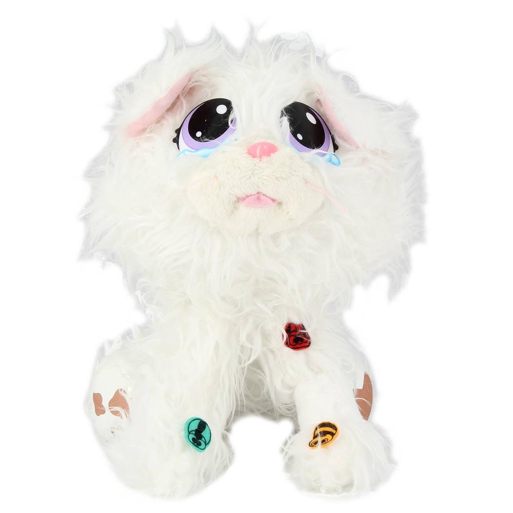 peluche chat blanc