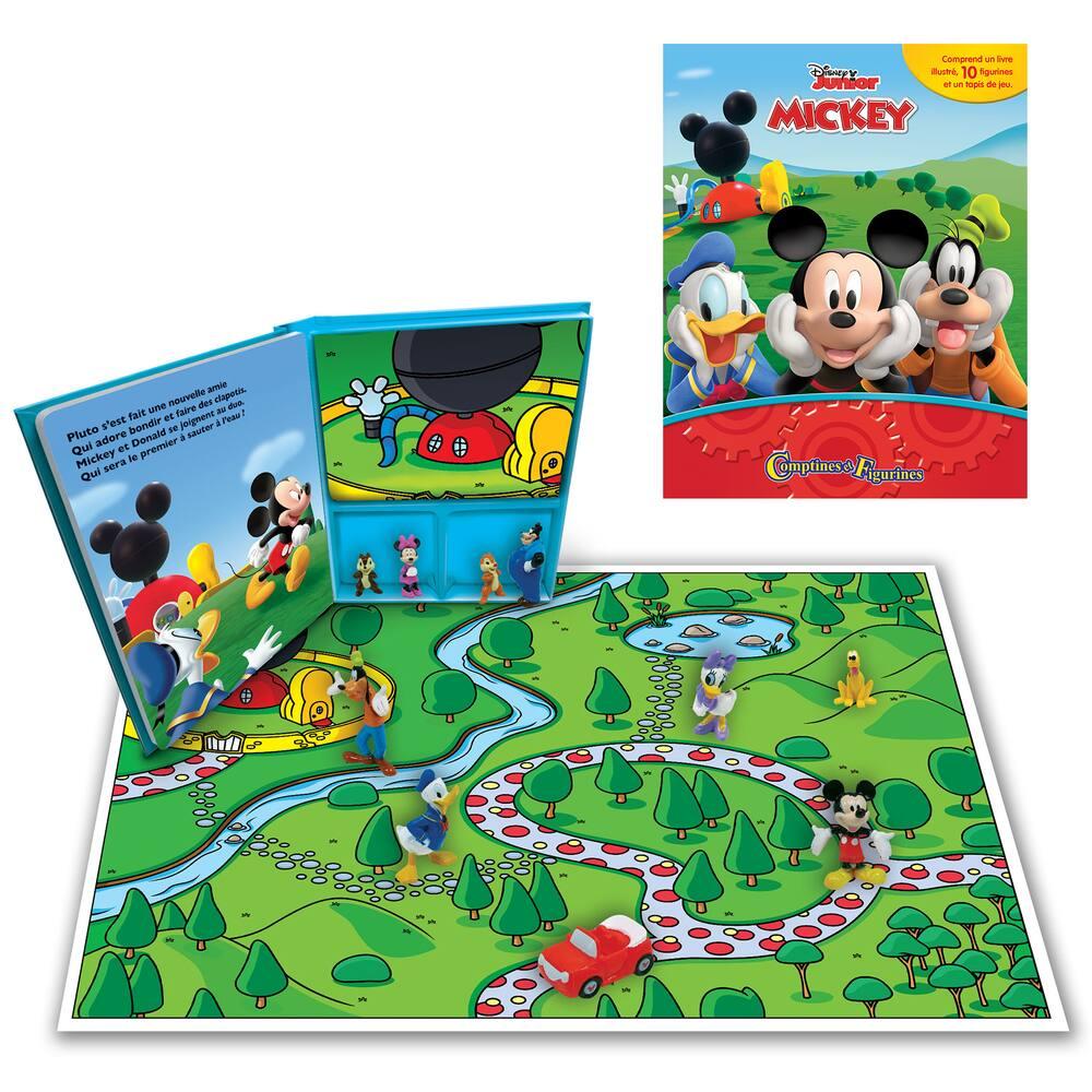Livre Comptines Et Figurines Disney Mickey Jeux Educatifs Joueclub