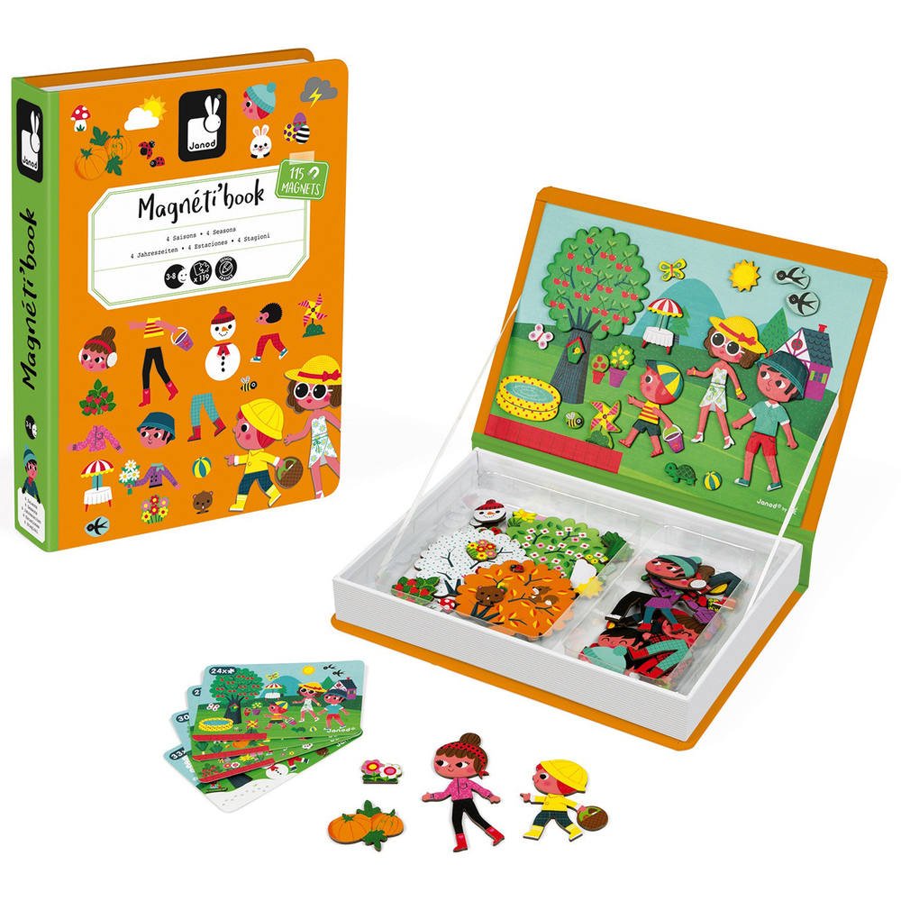 Magnetibook 4 Saisons Jeux Educatifs Jouéclub