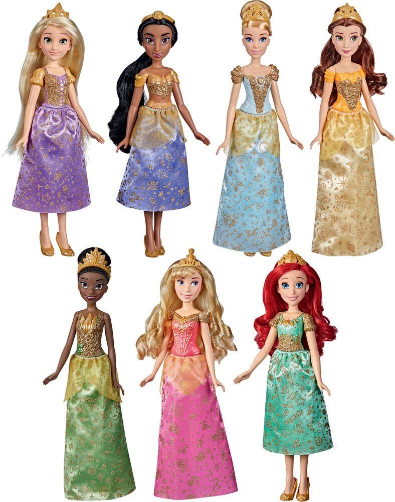 Disney Princesses, Coffret de 13 Poupées Mannequin Princesses