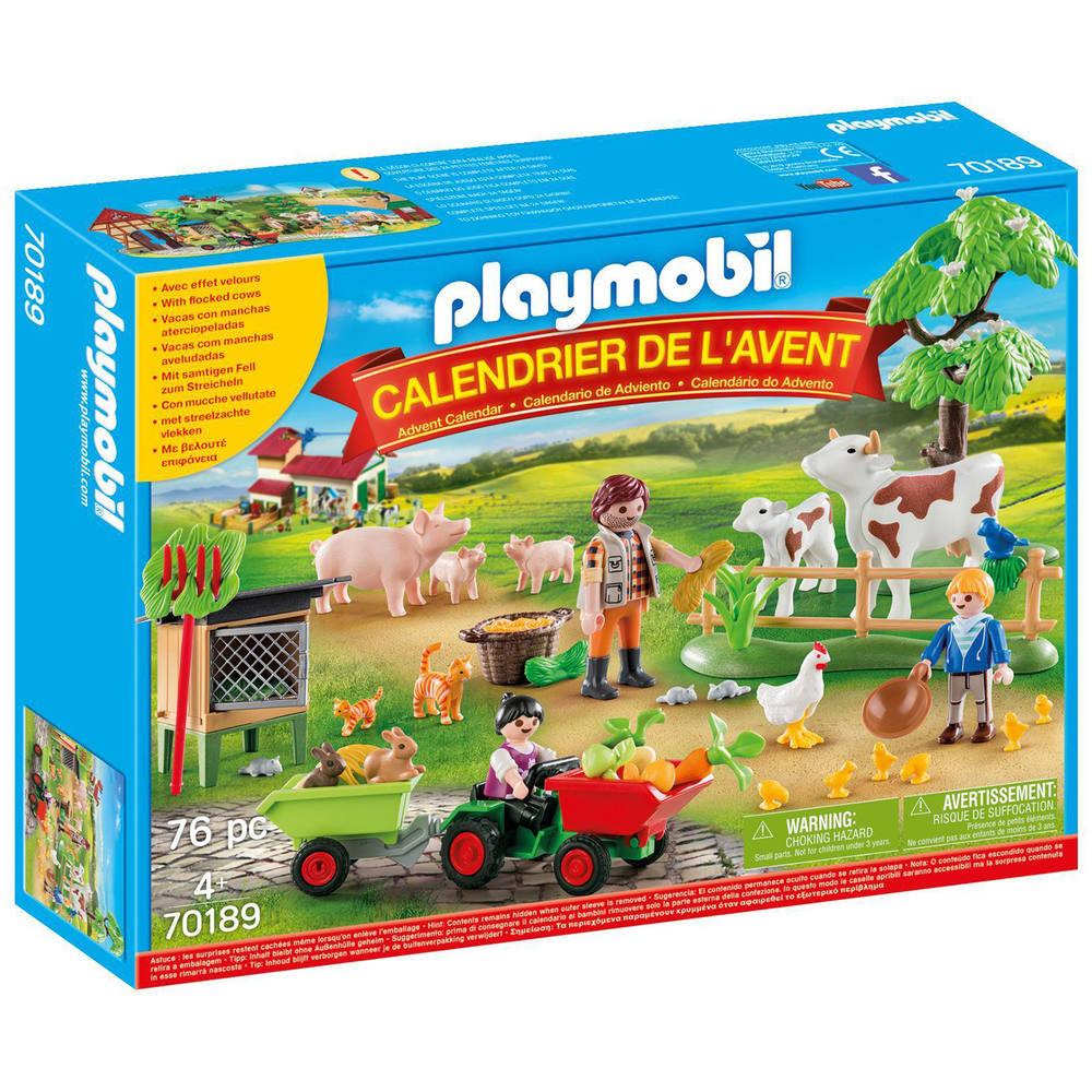 Calendrier Avent Animaux De La Ferme 70189 Jeux De Constructions Maquettes Joueclub calendrier de l avent playmobil 2021 jouéclub