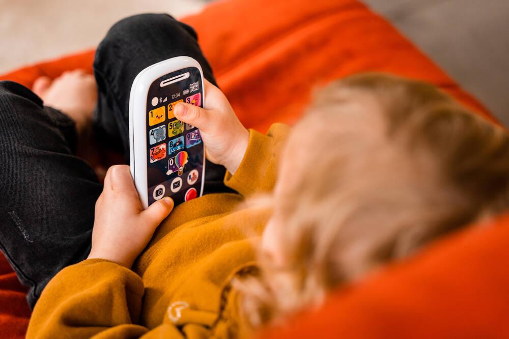 JOYIN Téléphone Jouet Éducatif Pour Tout-Petits – Ensemble Porte-clés, Permis, Carte De Crédit – Cadeau 1-2-3 Ans