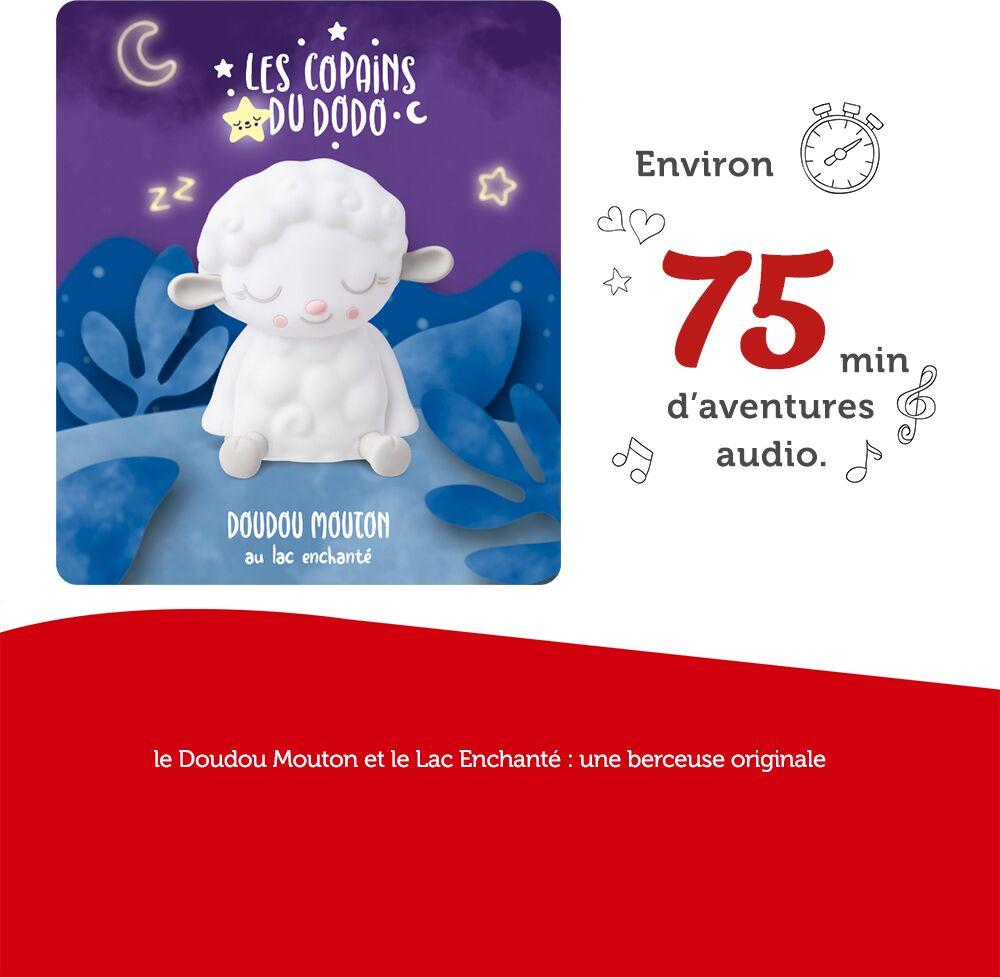 tonies figurine Doudou Mouton, personnage Tonie avec berceuses et sons de la nature pour conteuse Toniebox, audioconte 3 ans et plus - boîte à histoires vendue séparément : Tonies