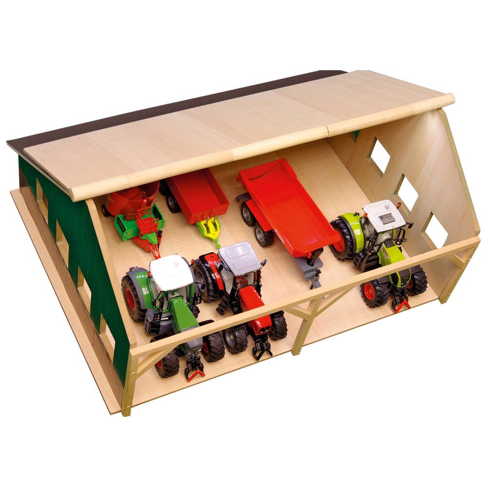 construire ferme en bois jouet