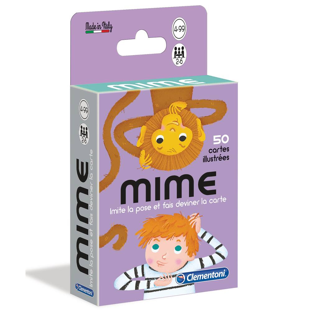 Glop Mime - Jeu de Mimes - Jeux de Société Adulte, Familles et Enfa