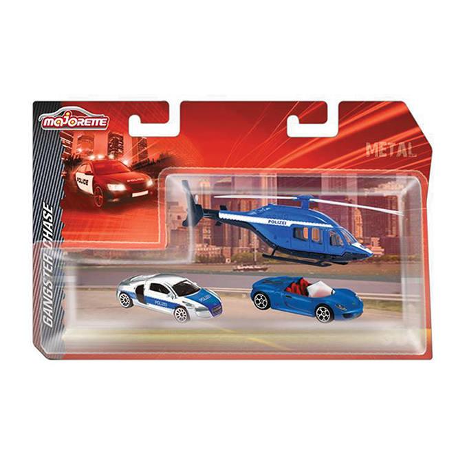 Coffret Gangster Majorette Sos Vehicules Garages Joueclub
