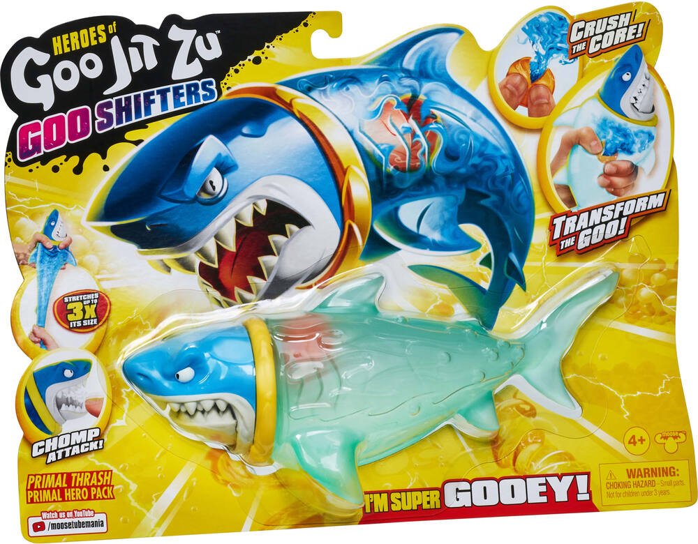 Les predateurs : thrash requin - goo jit zu, figurines