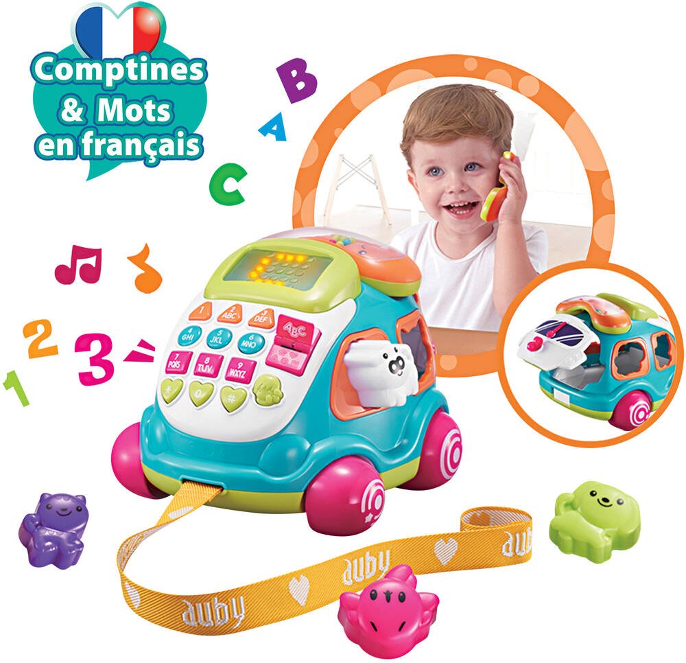 Jouets Éducatifs Pour Bébé Téléphone Bébé Avec Musique Son - Temu