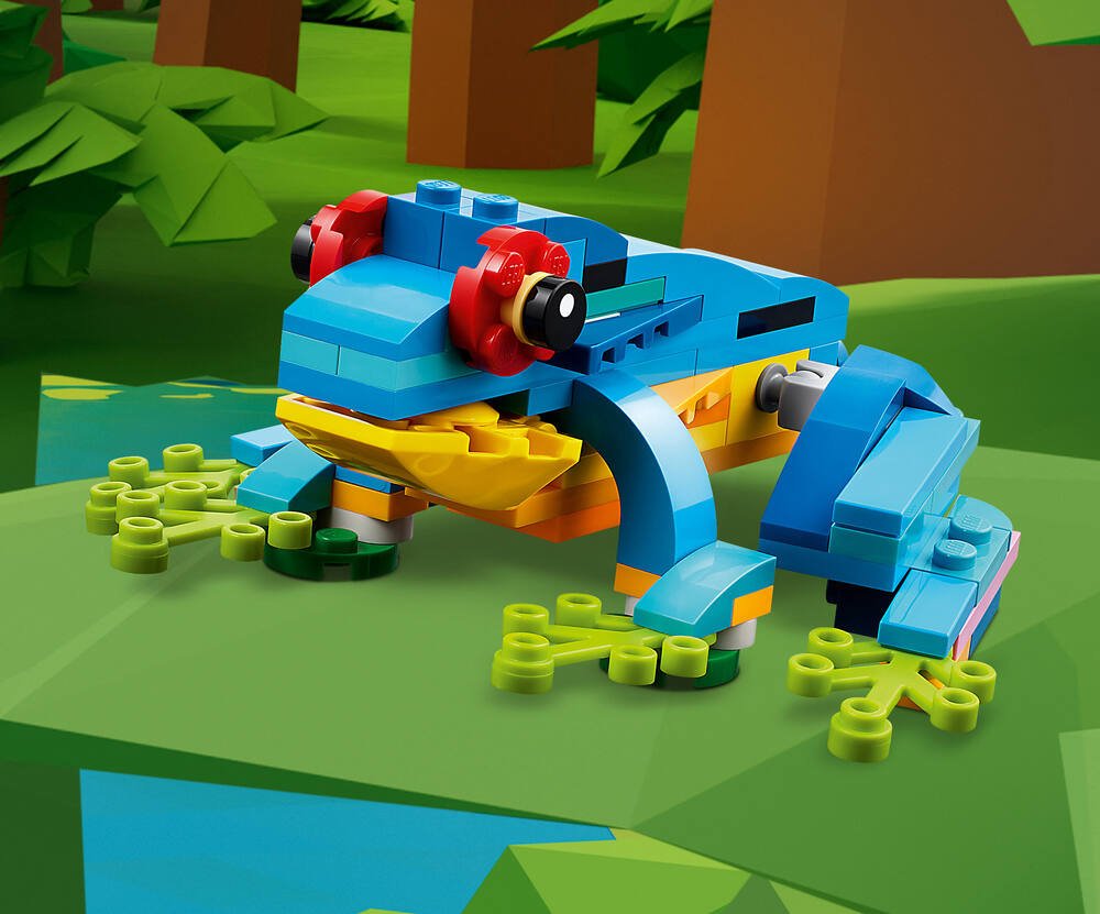 Lego®creator 31136 - le perroquet exotique, jeux de constructions &  maquettes