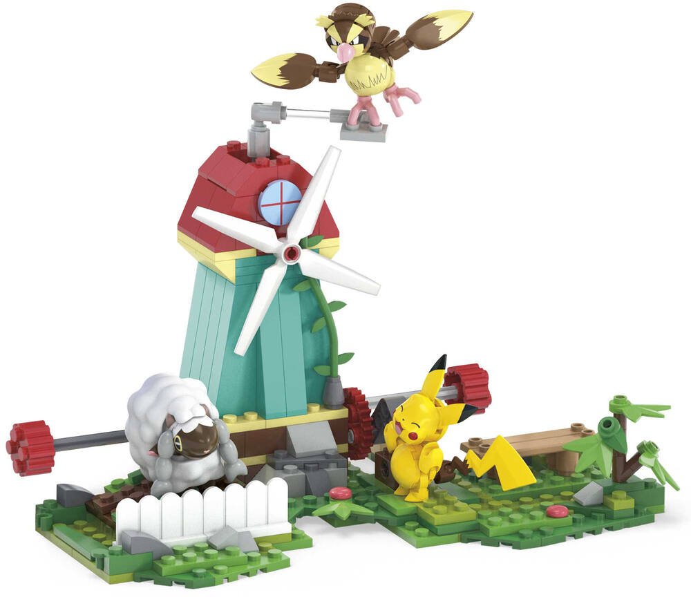 Grande figurine pokémon pikachu à construire - mega construx 32 cm - à  découvrir chez jouéclub