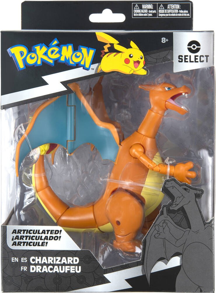 Bandai - Pokémon - Figurine collector Dracaufeu 12cm - JW2408 (modèle  aléatoire) : : Jeux et Jouets