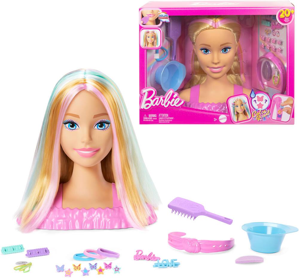 Tete a coiffer barbie jouet club top