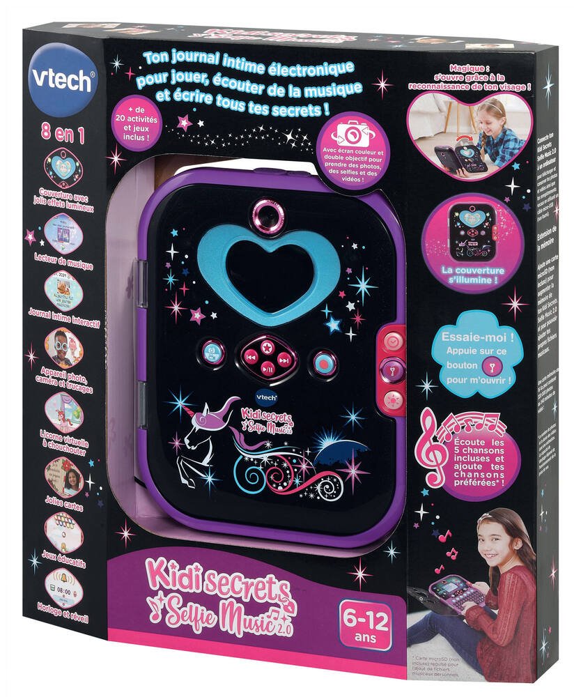 Fiche produit VTech Kidisecrets Selfie Gadgets pour enfants (80-163105)