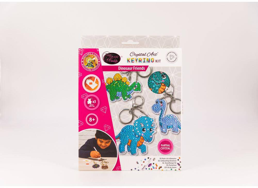 Porte-clés Dinosaure,Lot De 5 Porte-clé Dinosaures, Porte