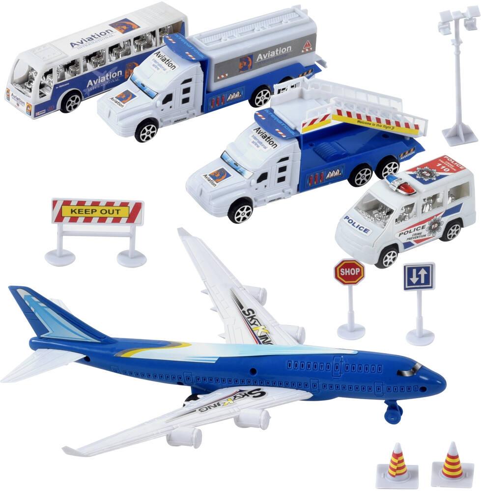 Jeu Oui-Oui L'aéroport - Avec Avion Et Figurines - Jouet En Plastique - Occasion