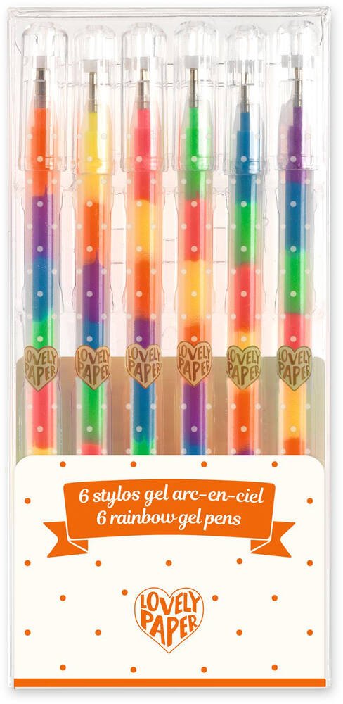 Stylos gel arc-en-ciel, stylo gel à changement de couleur, stylo gel  multicolore, stylo gel parfumé, stylo gel brillant, 1 pièce -  France