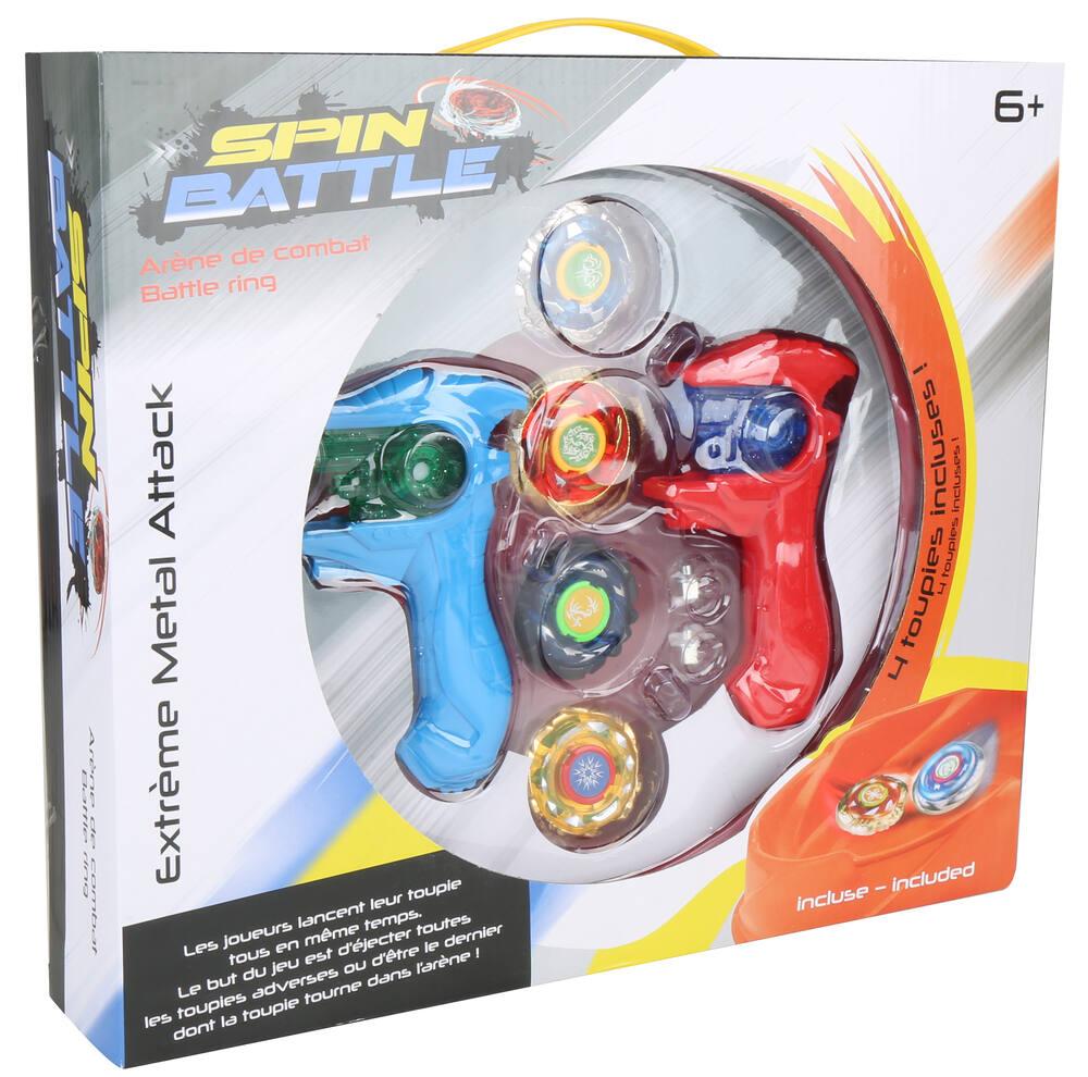 SPIN BATTLE - ARENE DE COMBAT 4 TOUPIES