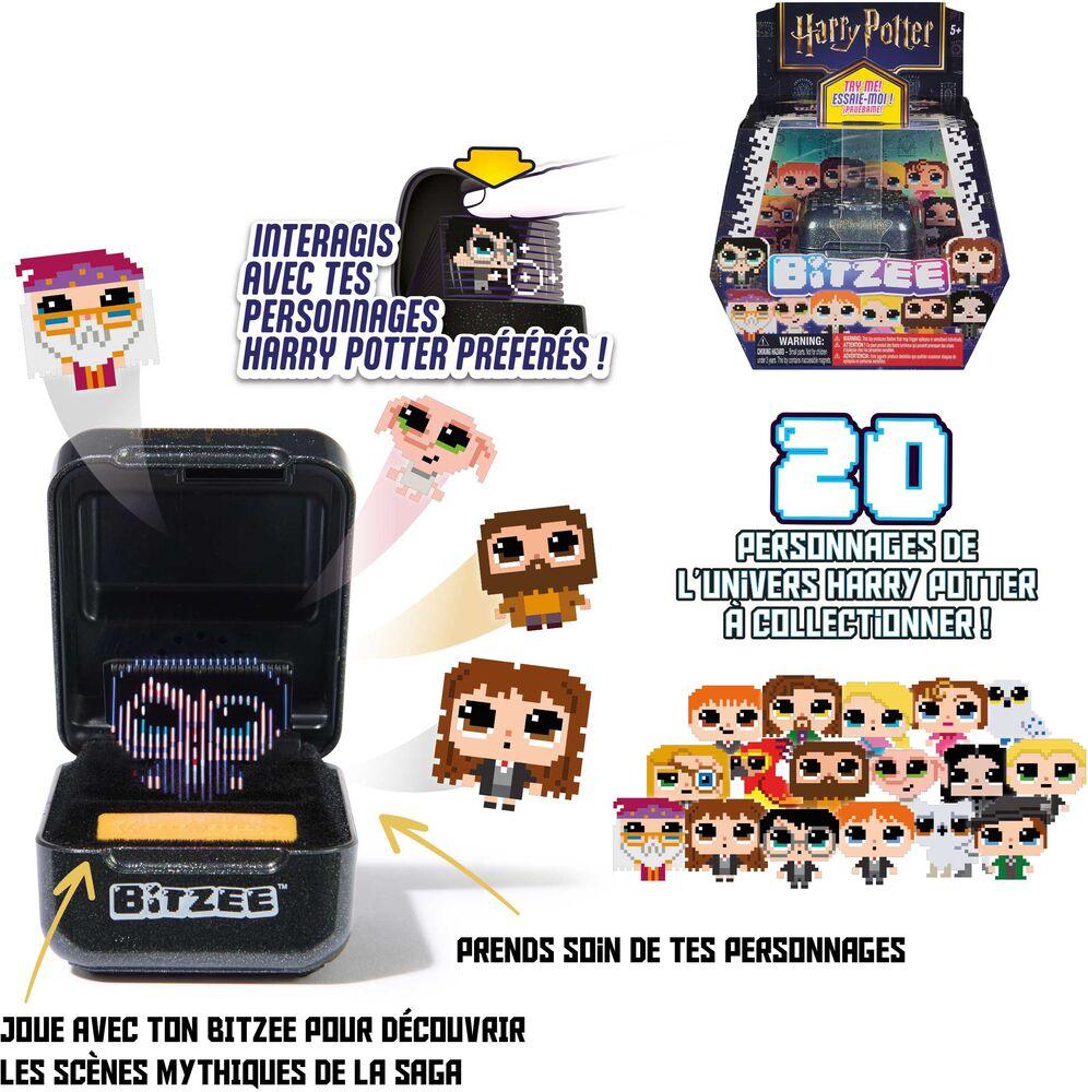 Wizarding World Bitzee Harry Potter – 20 Personnages 3D Interactifs à Toucher, Sons, Réactions Et Jeux