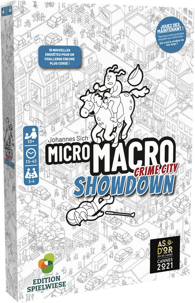 Micro Macro Crime City: jeu de société