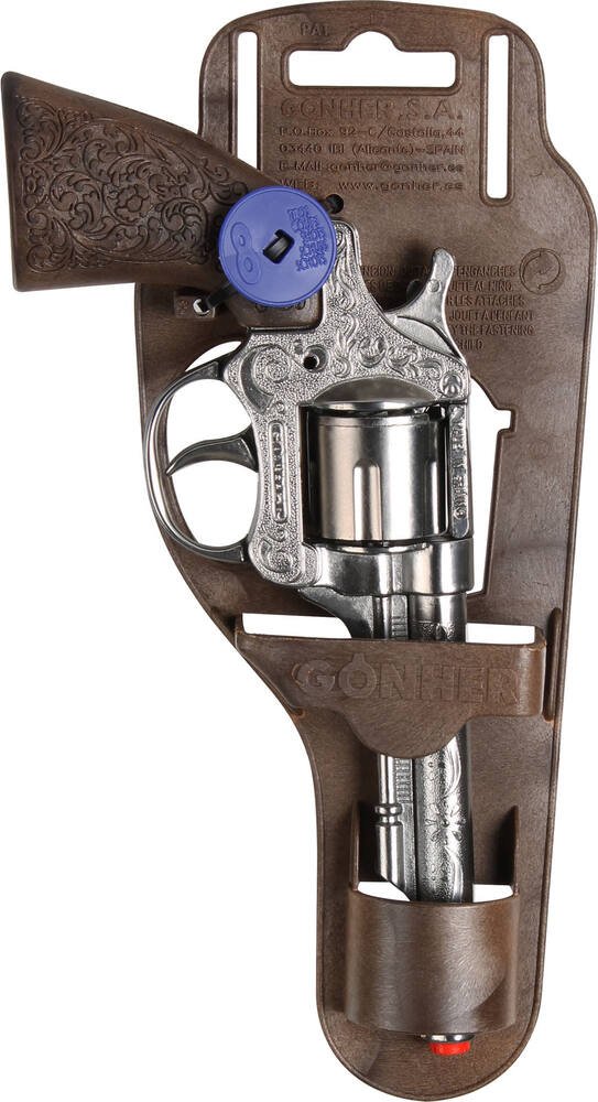 Acheter Revolver de Jouet Argent 8 Coups Gonher 3088/0 - Juguetilandia
