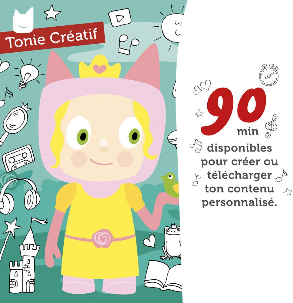 Tonies - Figurine Tonie créatif Princesse - AU PARADIS DES JOUETS