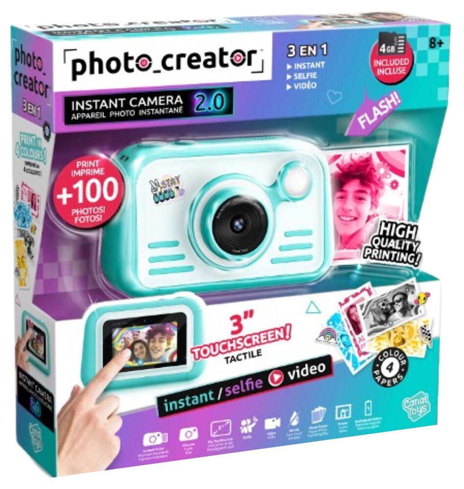 Appareil photo instantané enfants pilti avec carte sd et 4 rouleaux de papier Atmosphera | La Redoute