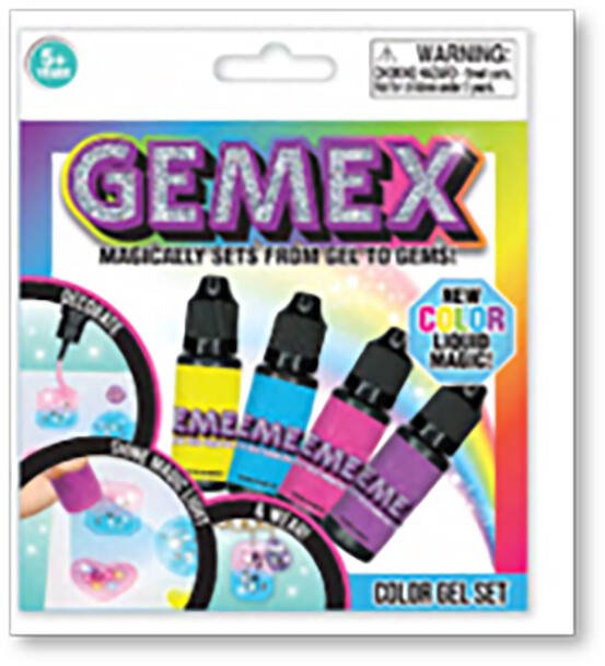 Gemex recharge gels couleurs, activites creatives et manuelles