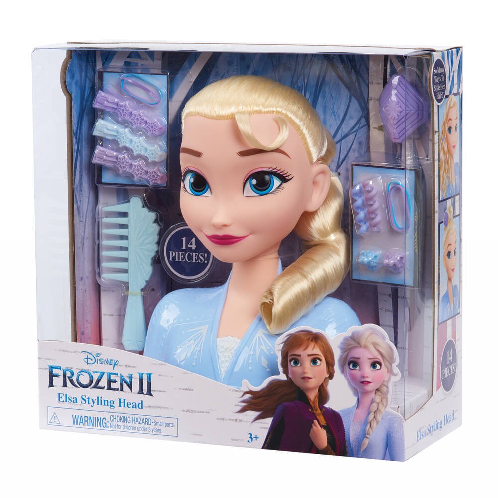 Grandi Giochi Disney La Reine des neiges 2 - Tête à coiffer Anna au
